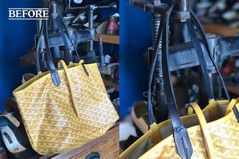 Goyard purse repair